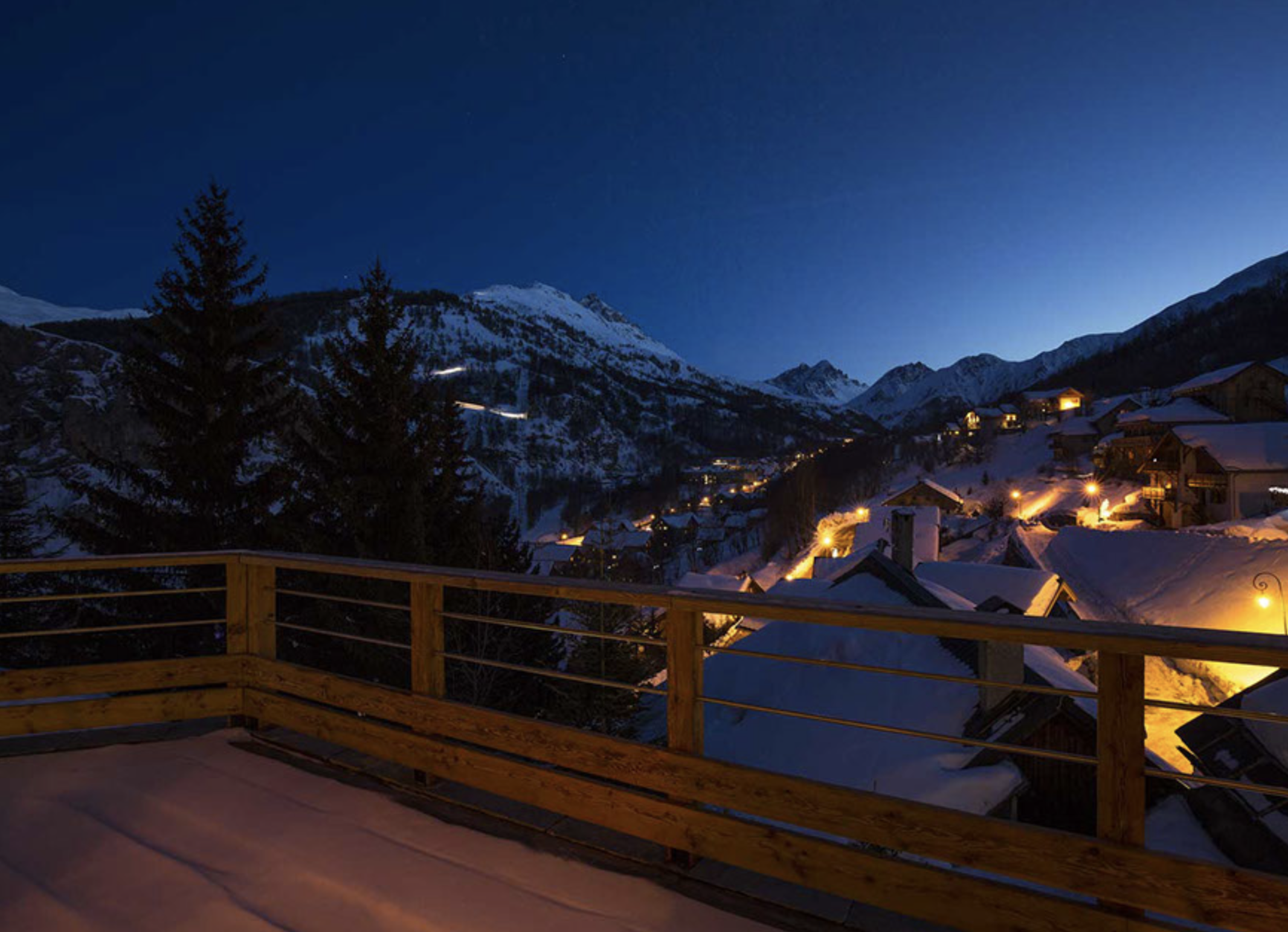 Terrasse – 1er étage, chalet L'Or des Cimes