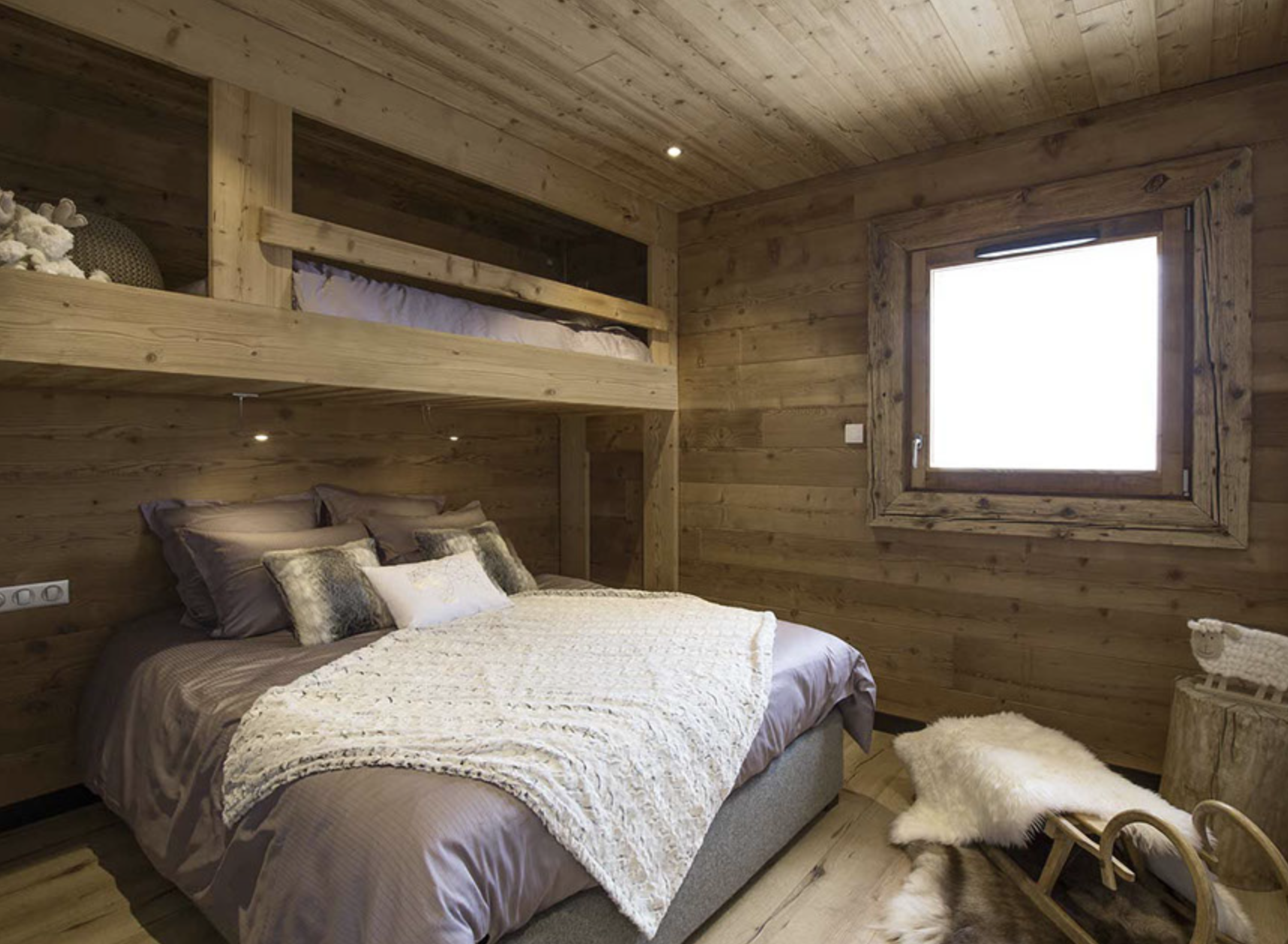 Chambre 01 – rez-de-jardin, chalet L'Or des Cimes
