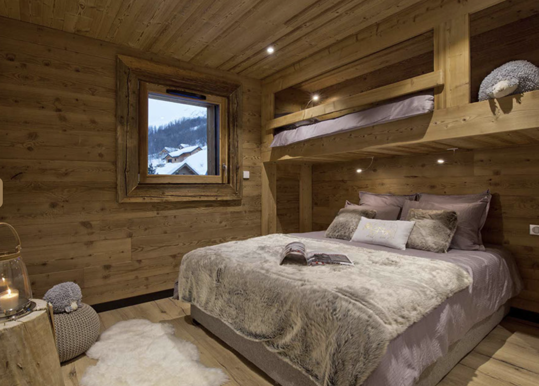 Chambre 02 – rez-de-jardin, chalet L'Or des Cimes