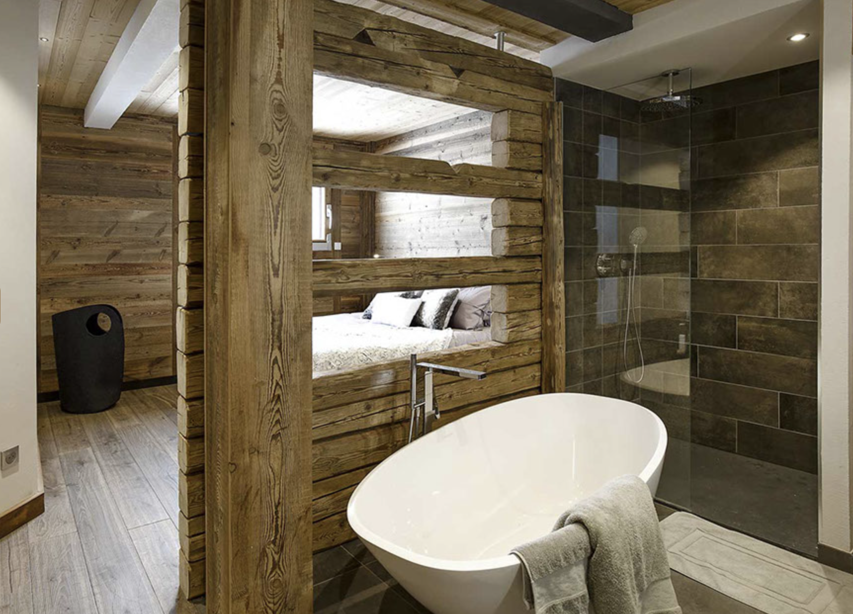 Suite parentale – rez-de-jardin, chalet L'Or des Cimes